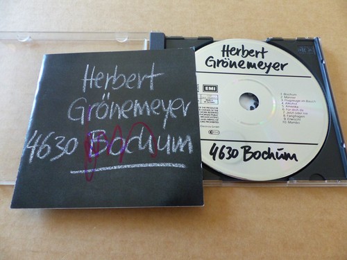 Herbert grönemeyer signed - grÖnemeyer,