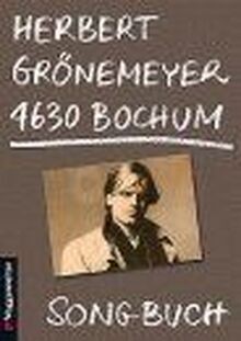 Songbuch herbert grönemeyer - songbuch,