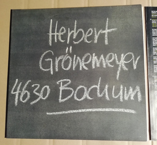 Herbert grönemeyer bochum - herbert,