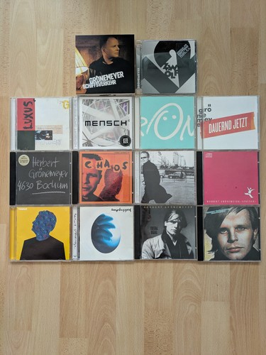 14x herbert grönemeyer cds - herbert, grönemeyer,
