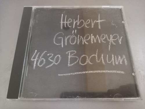 Herbert grönemeyer - cd,