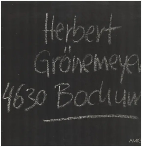 Herbert groenemeyer 4630 - groenemeyer,