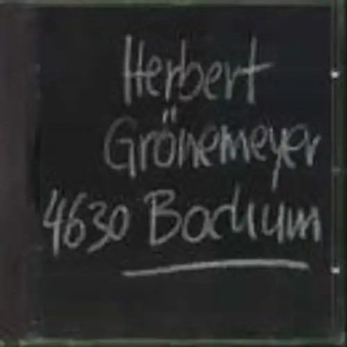 Herbert grönemeyer bochum - herbert,
